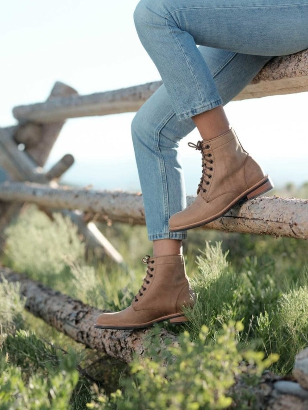 Nisolo All-Weather Amalia Leather Boot In Tobacco - Brown Size 8.5
